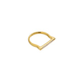 Rectangle Diamond Band