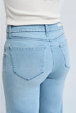 Better Butter CHRISLEY HR Wide Leg Crop Jeans