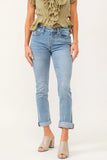 Blaire HAVASU Mid Rise Slim Straight Jeans