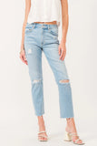 Jodi DAYTONA Super Hi-Rise Cropped Straight Jeans