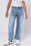 Lasso WESTERN HUE HR Cropped Jeans