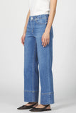 Holly BLOOM TONE HR Wide Hem Straight Jeans
