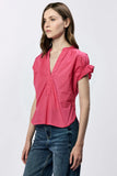 Julia V Neck Relaxed Fit S/S Top