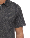 Brutus Palm Print Performance Polo