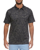 Brutus Palm Print Performance Polo