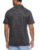 Brutus Palm Print Performance Polo