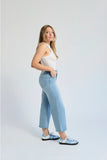 Better Butter CHRISLEY HR Wide Leg Crop Jeans