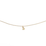 Dainty Love Initial Necklace