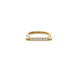 Rectangle Diamond Band