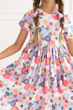 Short Sleeve Pocket Twirl Dress