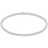 Classic Sterling Bead Bracelet