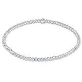Classic Sterling Bead Bracelet
