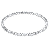 Classic Sterling Bead Bracelet