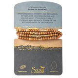 Stone Wrap Bracelet/Necklace