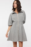 Peyton Super Soft Front Zip Dress