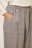 Wide Leg Linen Trousers