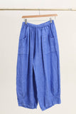 Wide Leg Linen Trousers