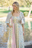 Clara Mixed Floral Midi Dress