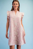 Daphne Embroidered Floral Mini Dress