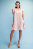 Daphne Embroidered Floral Mini Dress