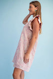 Daphne Embroidered Floral Mini Dress