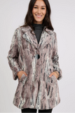 Faux Mountain Fox Coat