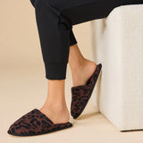 Marshmallow Leopard Slippers