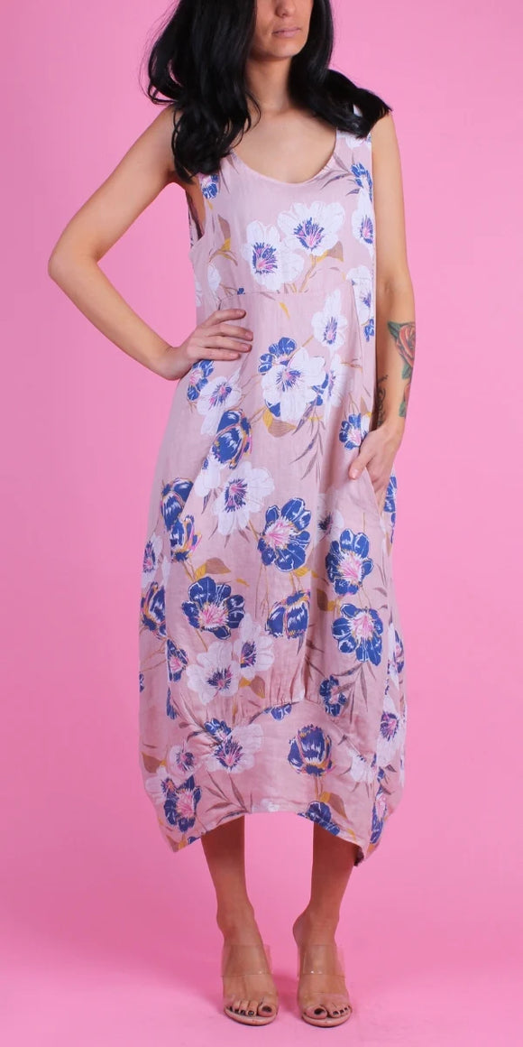 Luna Floral Sleeveless Dress