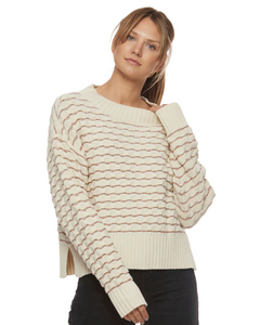 Taylor Textured Striped Sweater