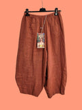 Barrel Linen Pants