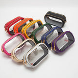 Double Zipper Oval Stadium Bag