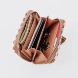 Wynona Woven Checkered Wallet