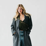 Westlyn Suede Woven Bum Bag
