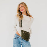 Westlyn Solid Woven Bum Bag