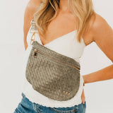Westlyn Solid Woven Bum Bag