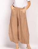 Barrel Linen Pants