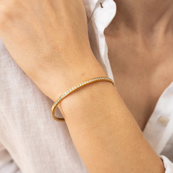 Diamonds Dainty Bangle