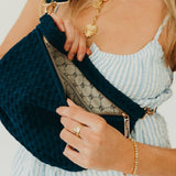 Westlyn Suede Woven Bum Bag