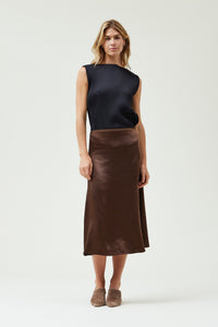 Lorelei Midi Slip Skirt