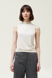 Tessa Wide Mock Neck Tank