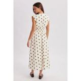 Valerie Polka Dot Midi Dress