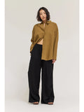 Gemma Oversized Button-Down Shirt