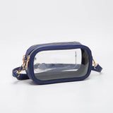 Double Zipper Oval Stadium Bag