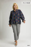 Betty Embroidered Floral Blouse