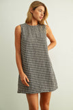 Christie Gingham Tie Back Dress
