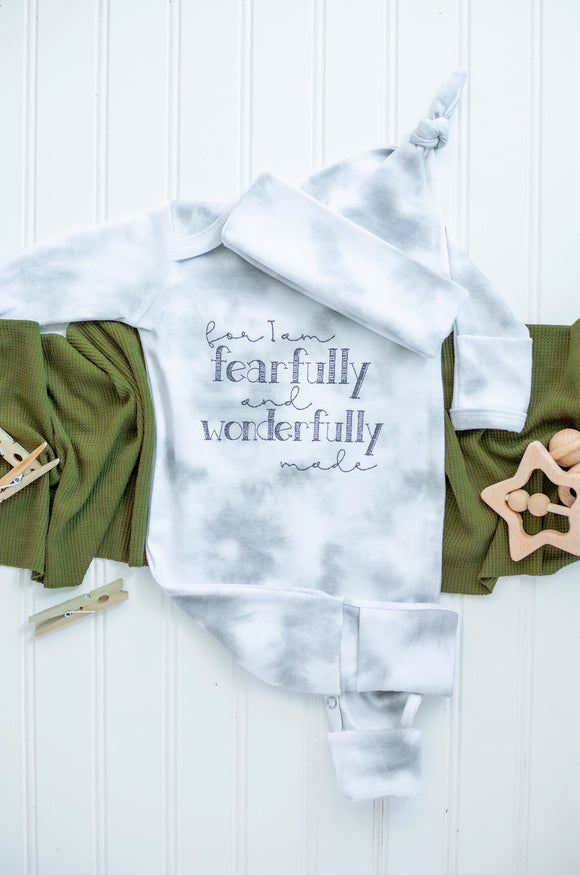 Fearfully & Wonderfully Made Romper