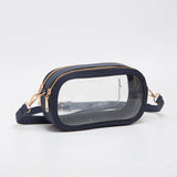 Double Zipper Oval Stadium Bag