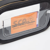 Double Zipper Oval Stadium Bag