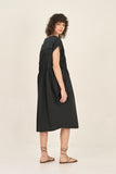 Alice Shirred Poplin Dress