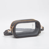 Double Zipper Oval Stadium Bag